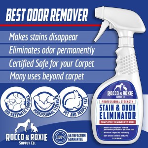 Rocco Roxie Stain Odor Eliminator Spray 32 oz. Bottle Label