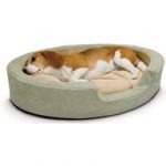 K&H Manufacturing Thermo-Snuggly Sleeper Large Sage 31-Inch by 24-Inch 6 Watts