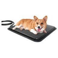 Milliard Indoor/Outdoor Heated Pet Pad - 18x18" with Fleece Mat, Warming Bed for your Dog, Cat, Kitty or Bunny