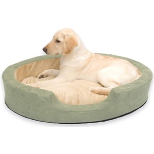K&H Heated Bolster Dog Bed