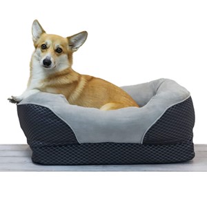 BarksBar Bolster Orthopedic Dog Bed Small Dogs