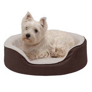 Furhaven Pet Calming Bolster Orthopedic Dog Bed Small Dogs