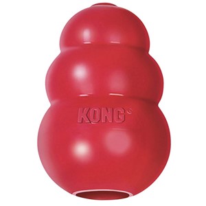 Pictured is the KONG Classic Dog Toy Red