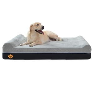 Pictured is the Laifug Orthopedic XL Dog Bed w/Pillow